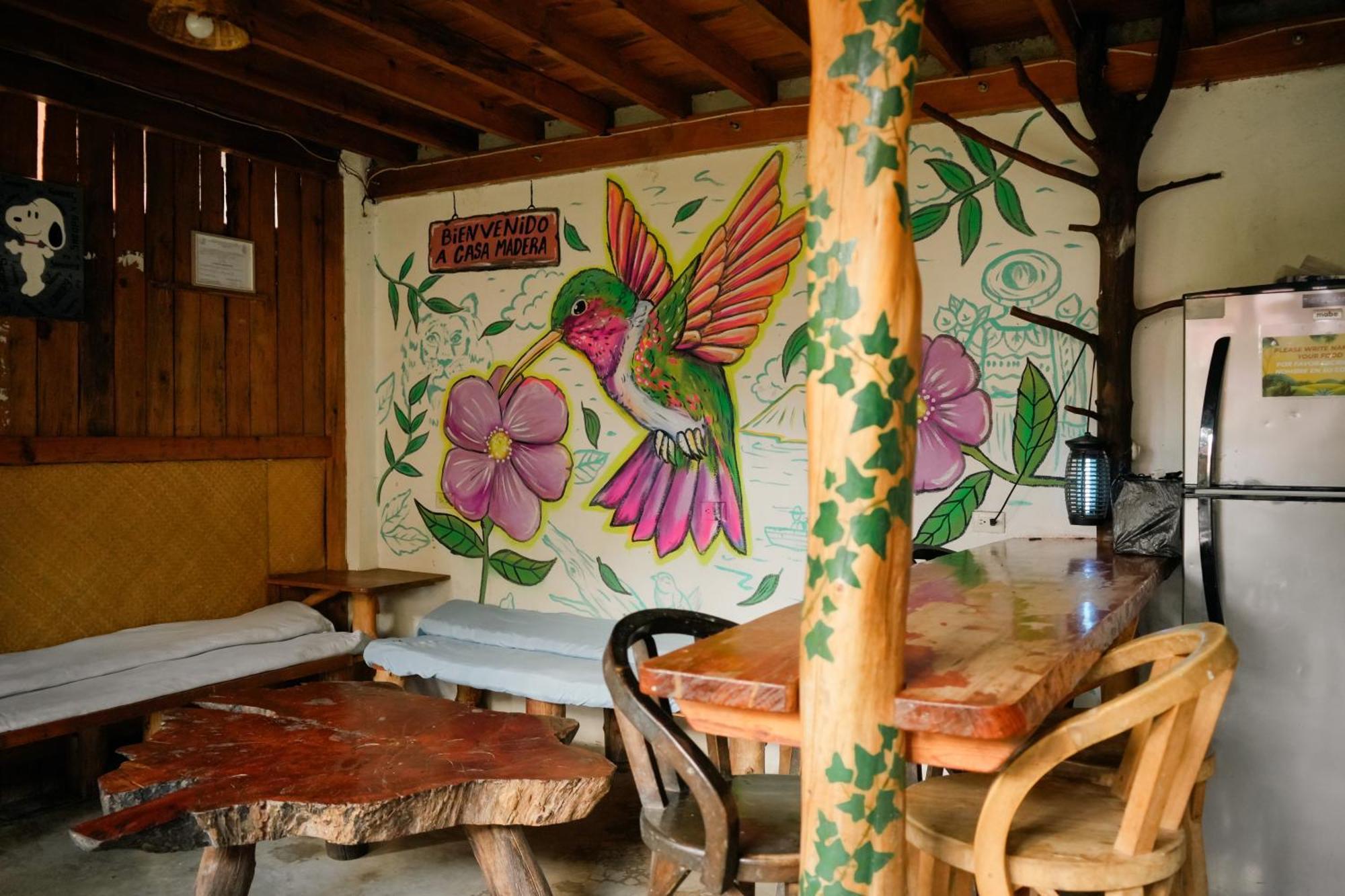 Casa Madera Hostel Сан Маркос Ла Лагуна Екстериор снимка